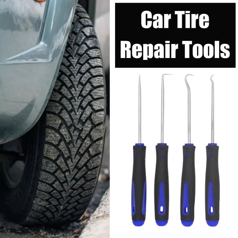 4 Piece Oil Seal Pick Hook Tool Set 1