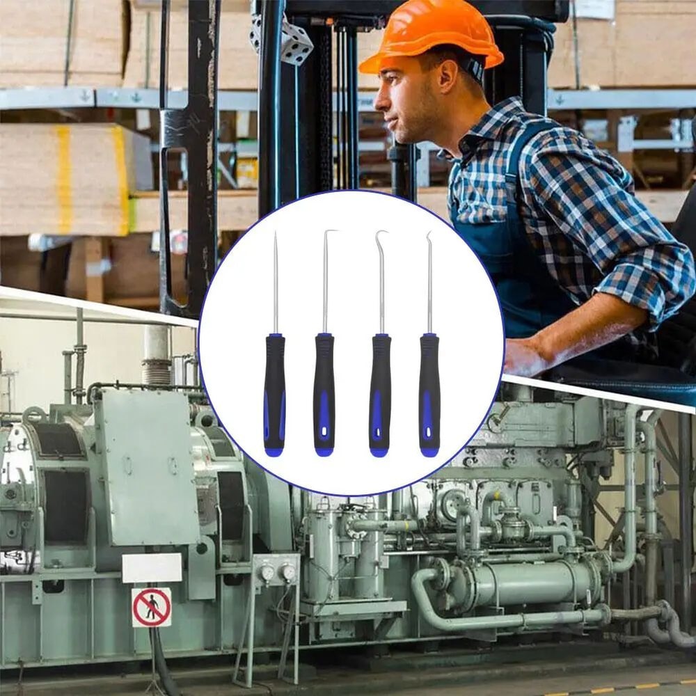 4 Piece Oil Seal Pick Hook Tool Set 3