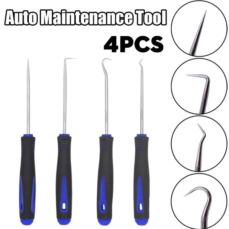 4 Piece Oil Seal Pick Hook Tool Set 5