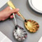 Stainless Steel Shell Shape Soup Spoon 0