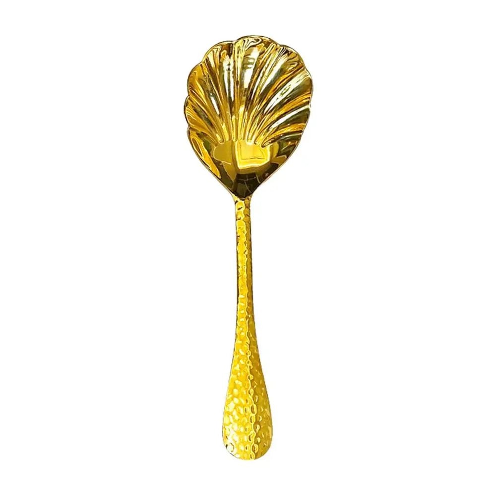 Stainless Steel Shell Shape Soup Spoon 9