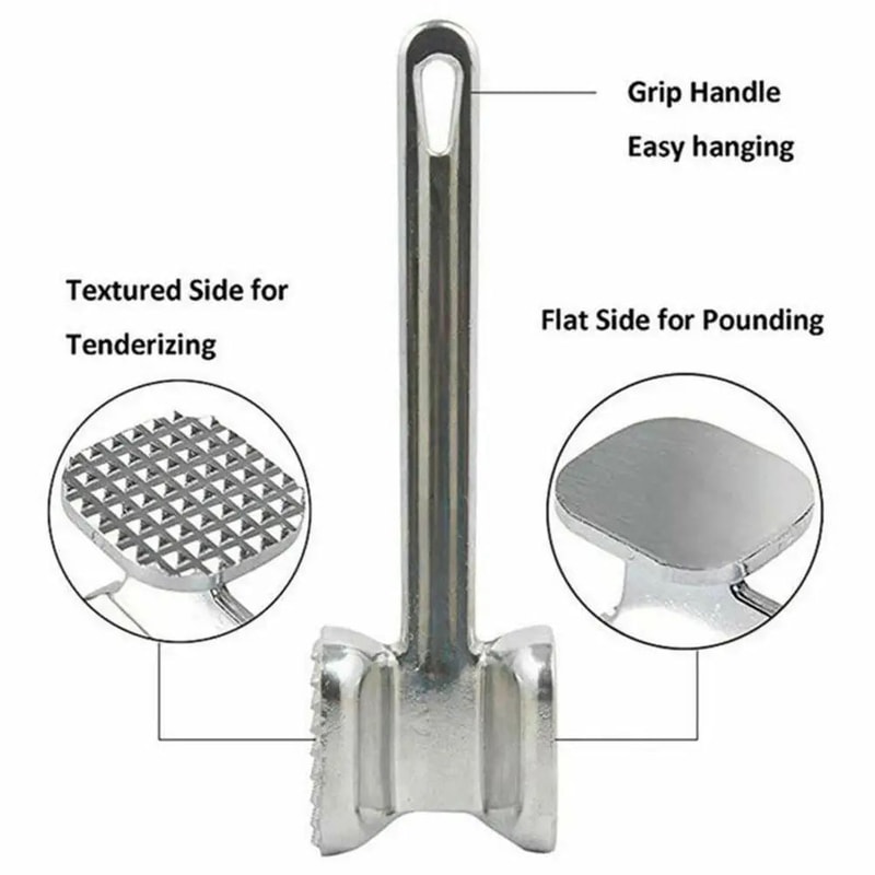 Aluminum Alloy Meat Tenderizer Hammer 4