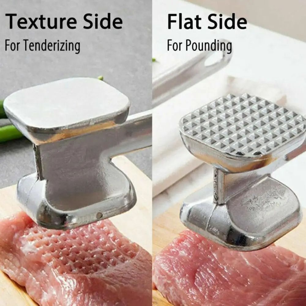 Aluminum Alloy Meat Tenderizer Hammer 8