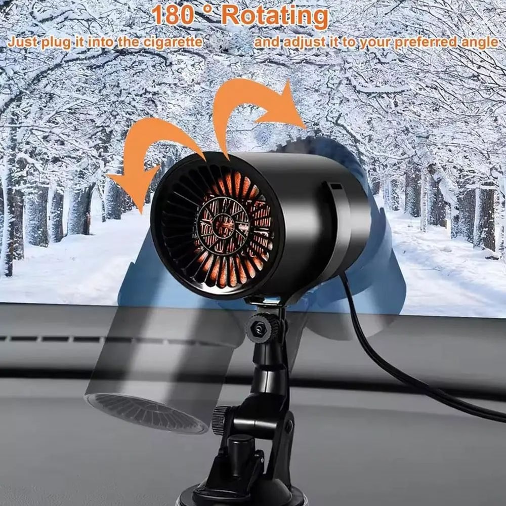 12V Car Heater Defogger Demister Fan 1