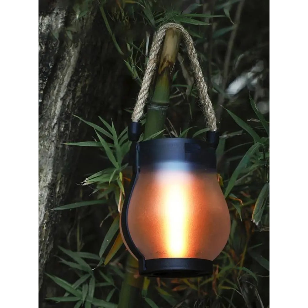 Solar Flame Outdoor Hanging Camping Lamp 7