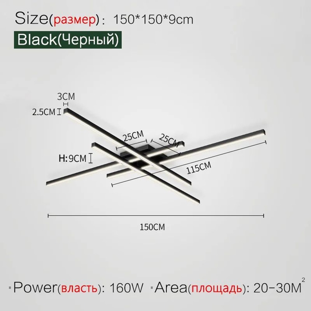 Modern Nordic Minimalist Ceiling Light 11