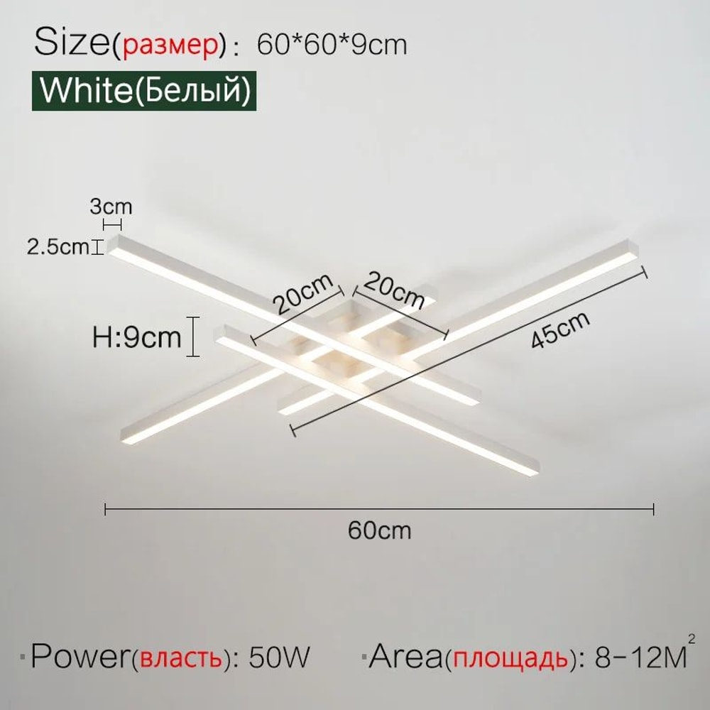 Modern Nordic Minimalist Ceiling Light 14