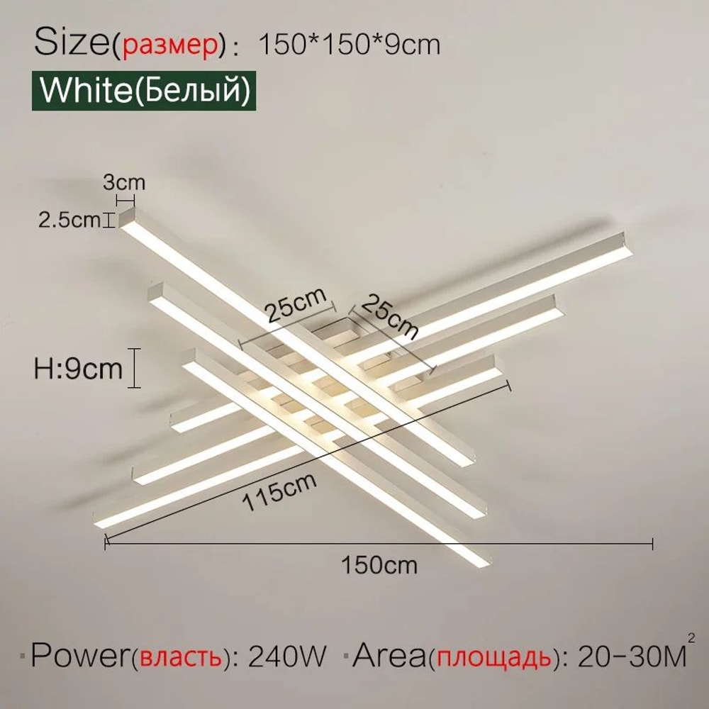 Modern Nordic Minimalist Ceiling Light 19