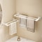 Wall Mounted No Drill Bathroom Towel Rack 2