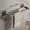 Wall Mounted No Drill Bathroom Towel Rack 16