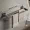 Wall Mounted No Drill Bathroom Towel Rack 17