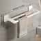 Wall Mounted No Drill Bathroom Towel Rack 11