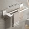 Wall Mounted No Drill Bathroom Towel Rack 11