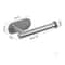 Stainless Steel Adhesive Toilet Paper Holder 7