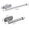Stainless Steel Adhesive Toilet Paper Holder 18