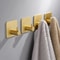 Space Aluminum Self Adhesive Towel Hooks 10