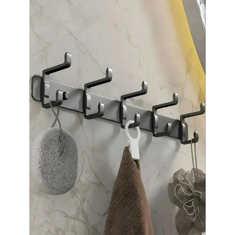 No Drill Folding Door Robe Hooks 1