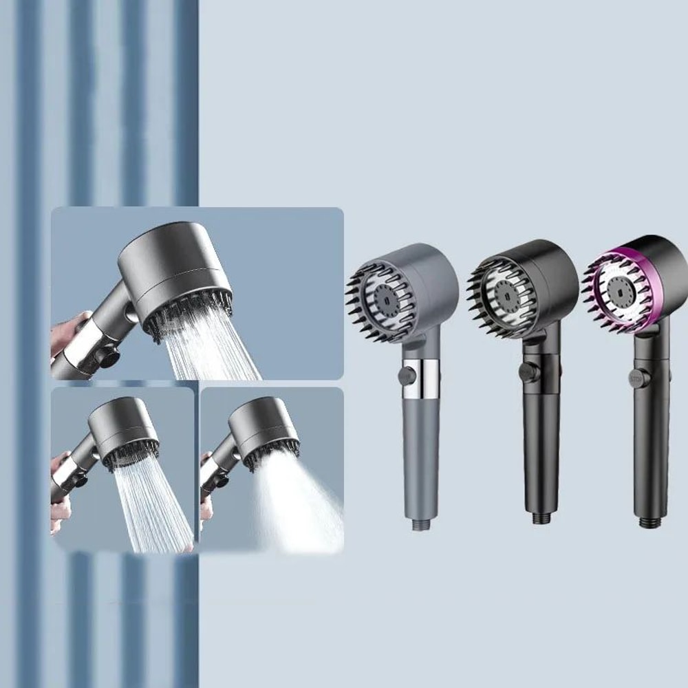 Four Mode Massage Shower Filter Head 3