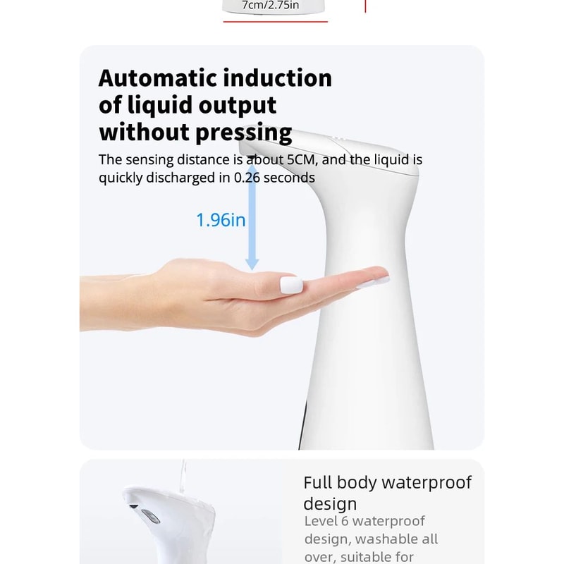 Automatic Touchless Soap Dispenser Sensor 8