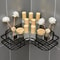 Stainless Steel Corner Shower Storage Rack 3