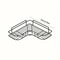 Stainless Steel Corner Shower Storage Rack 5