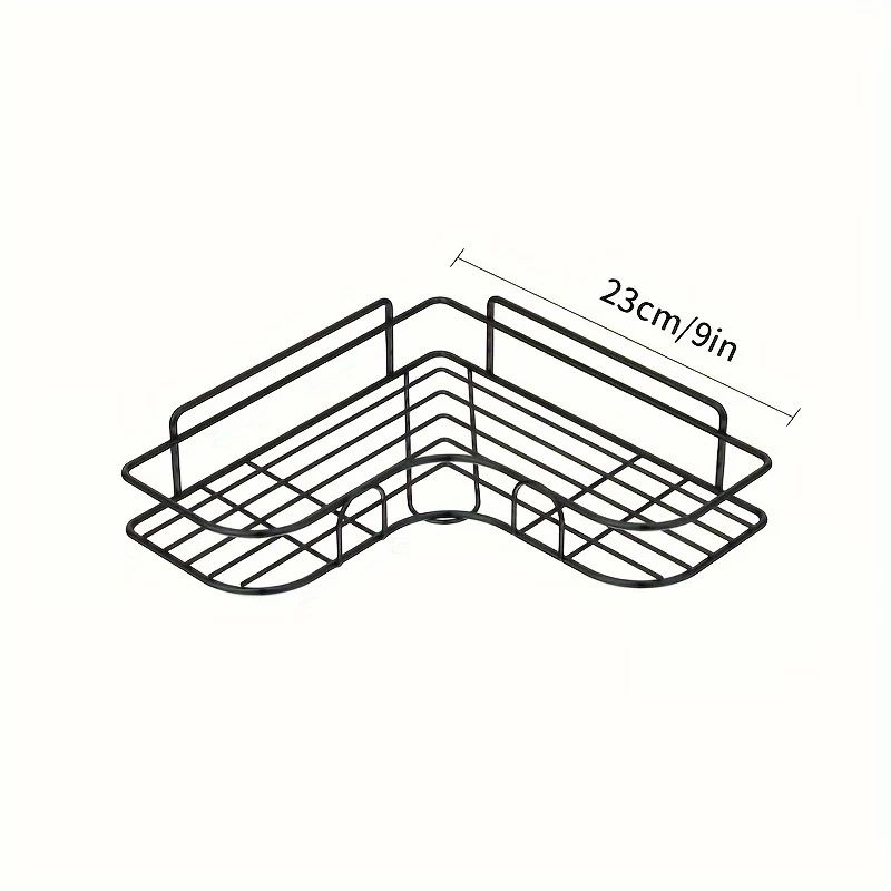 Stainless Steel Corner Shower Storage Rack 5
