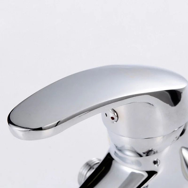 Double Hole Bathroom Basin Mixer Faucet 3
