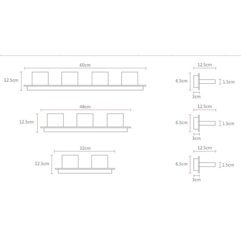 Modern LED Bathroom Mirror Wall Light 6