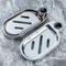 Adjustable Shower Rail Soap Dish Holder 3