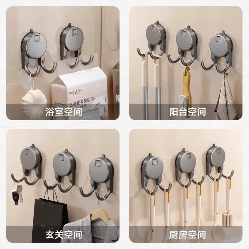 Heavy Duty Suction Cup Shower Hooks 6