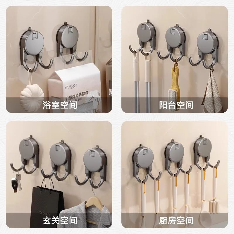 Heavy Duty Suction Cup Shower Hooks 6