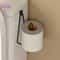 Stainless Steel No Drill Toilet Paper Holder 0