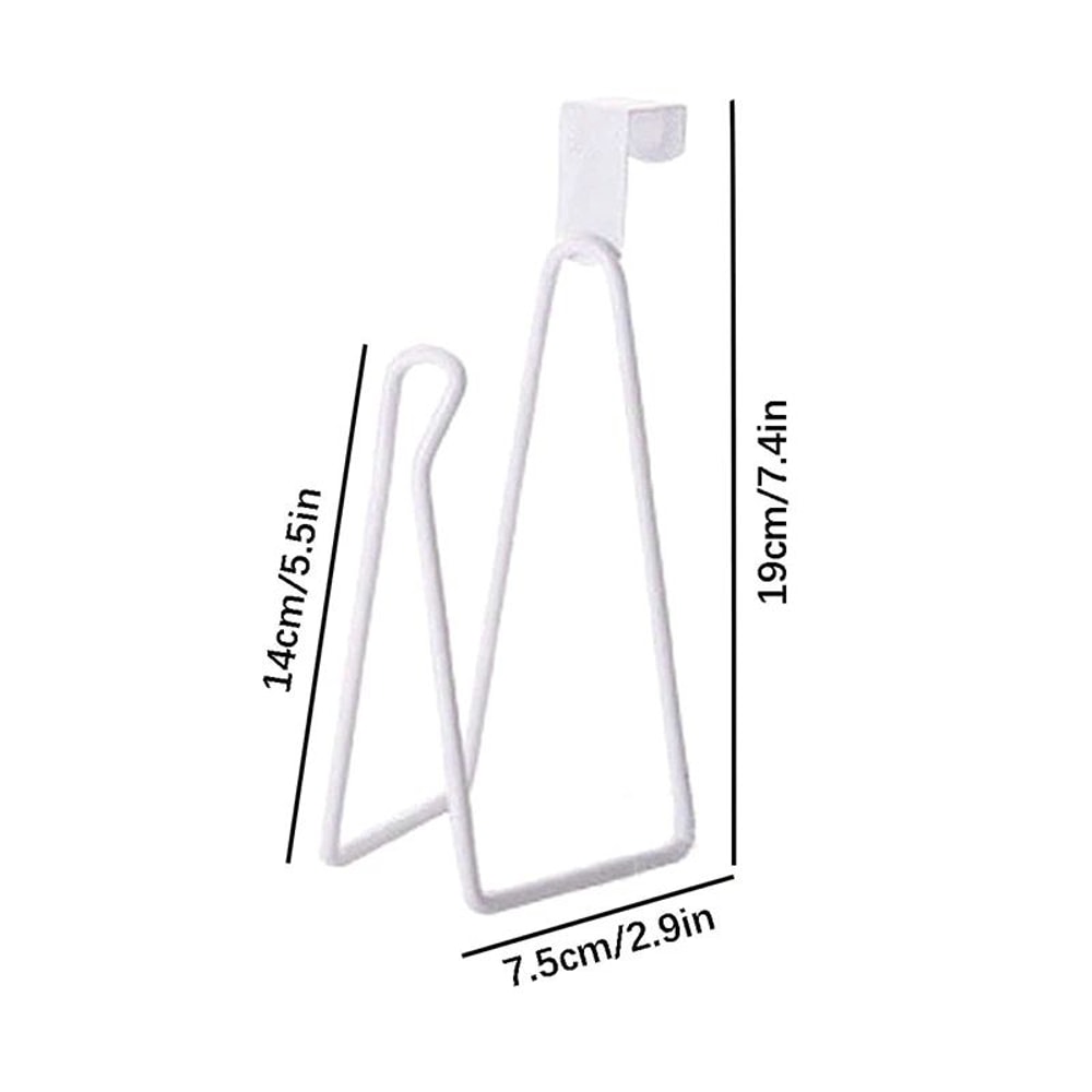 Stainless Steel No Drill Toilet Paper Holder 8