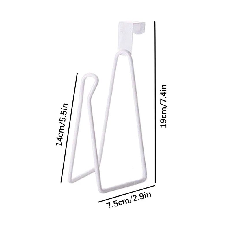 Stainless Steel No Drill Toilet Paper Holder 8