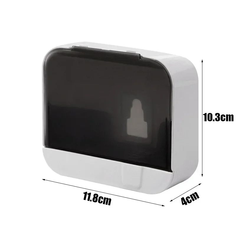 Wall Mounted Flip Lid Soap Holder 5