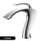 Luxury Gun Grey Bathroom Vanity Faucet 7