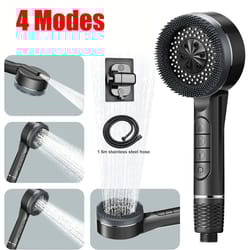 high pressure self cleaning shower head