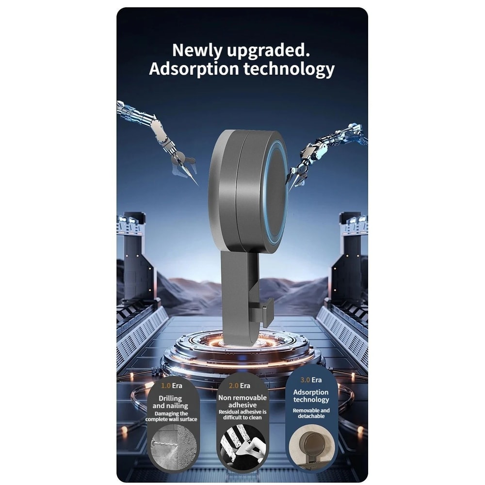 No Drill Suction Bathroom Storage Rack 6