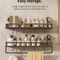 No Drill Suction Bathroom Storage Rack 7