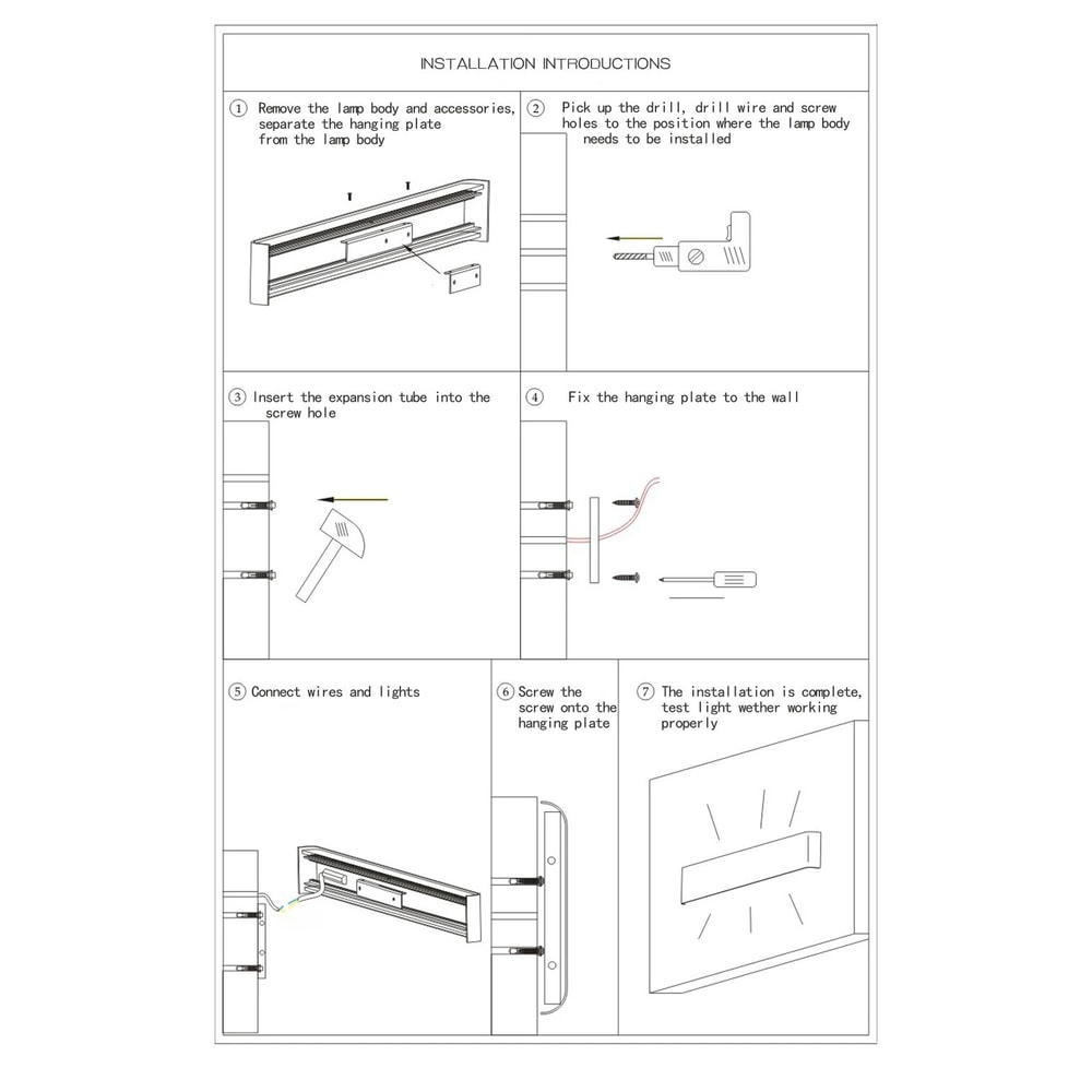 Modern Dimmable LED Wall Lamp 9