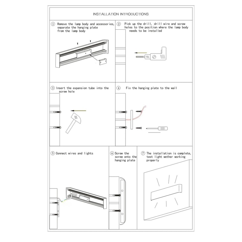 Modern Dimmable LED Wall Lamp 9
