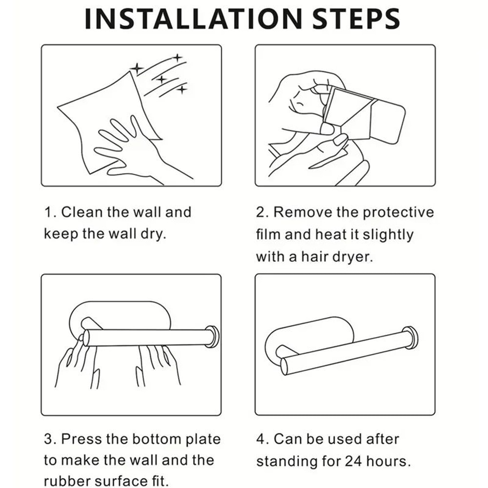 Stainless Steel Paper Towel Holder 5