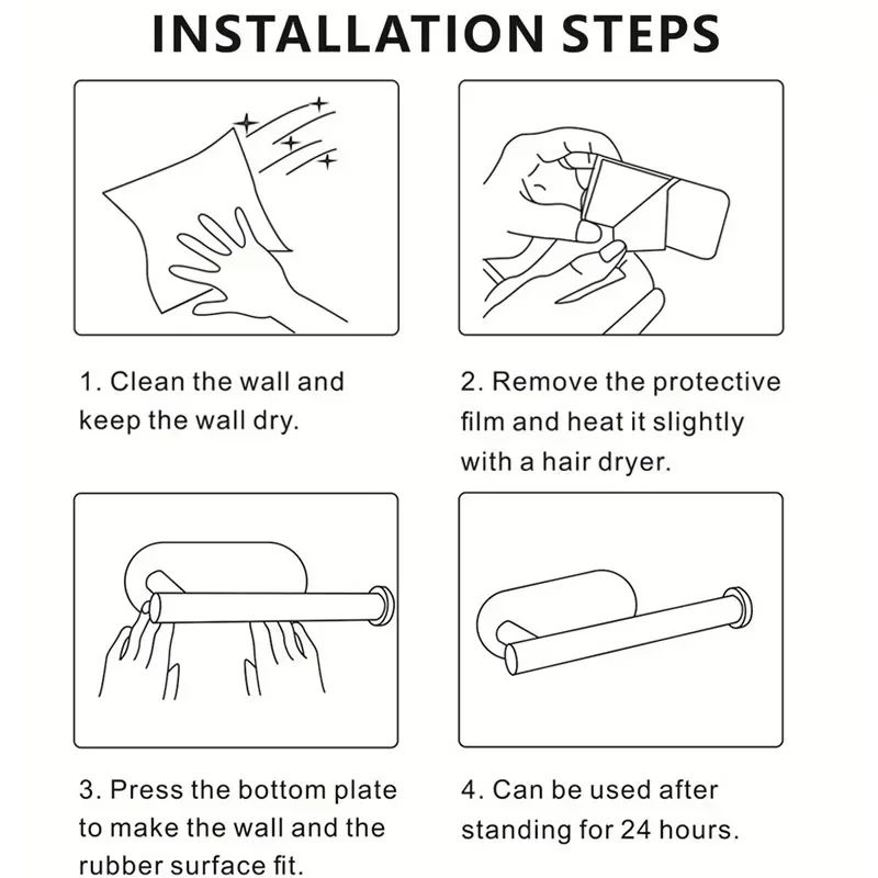 Stainless Steel Paper Towel Holder 5