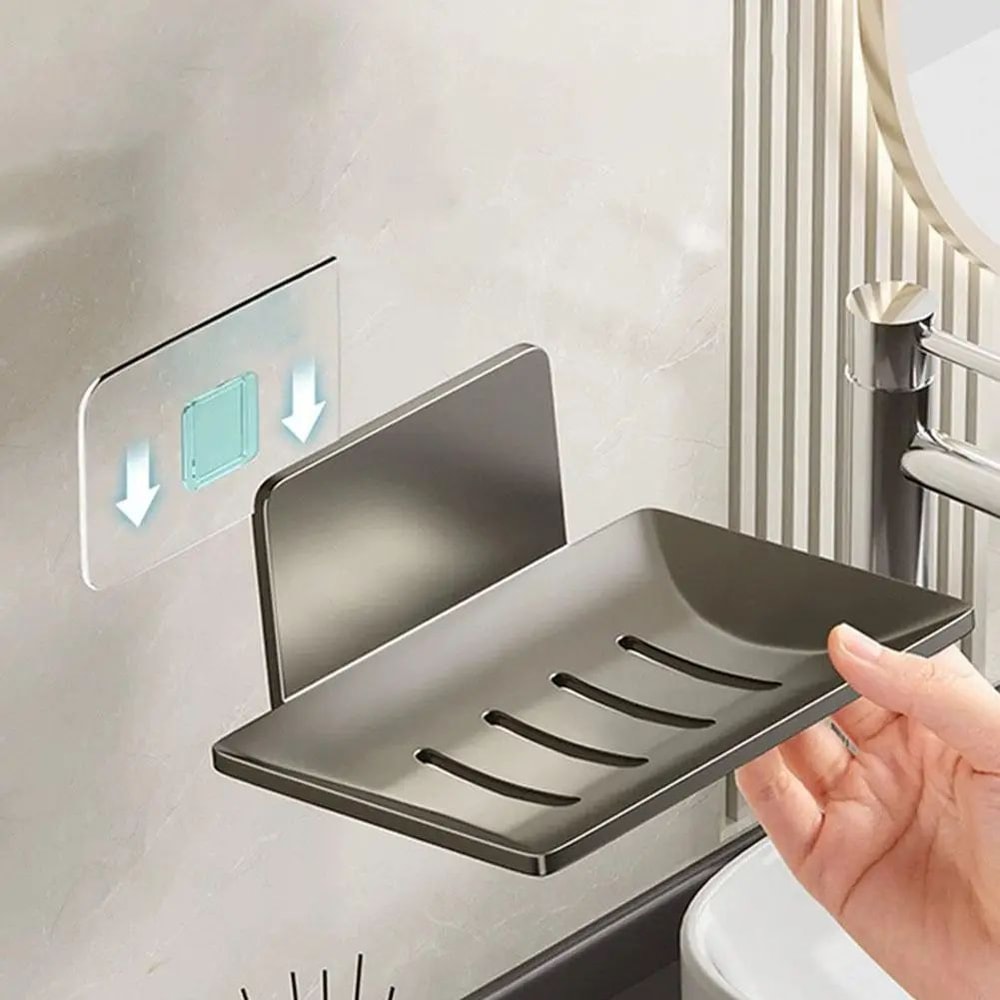 Aluminum Wall Mounted Soap Holder 1