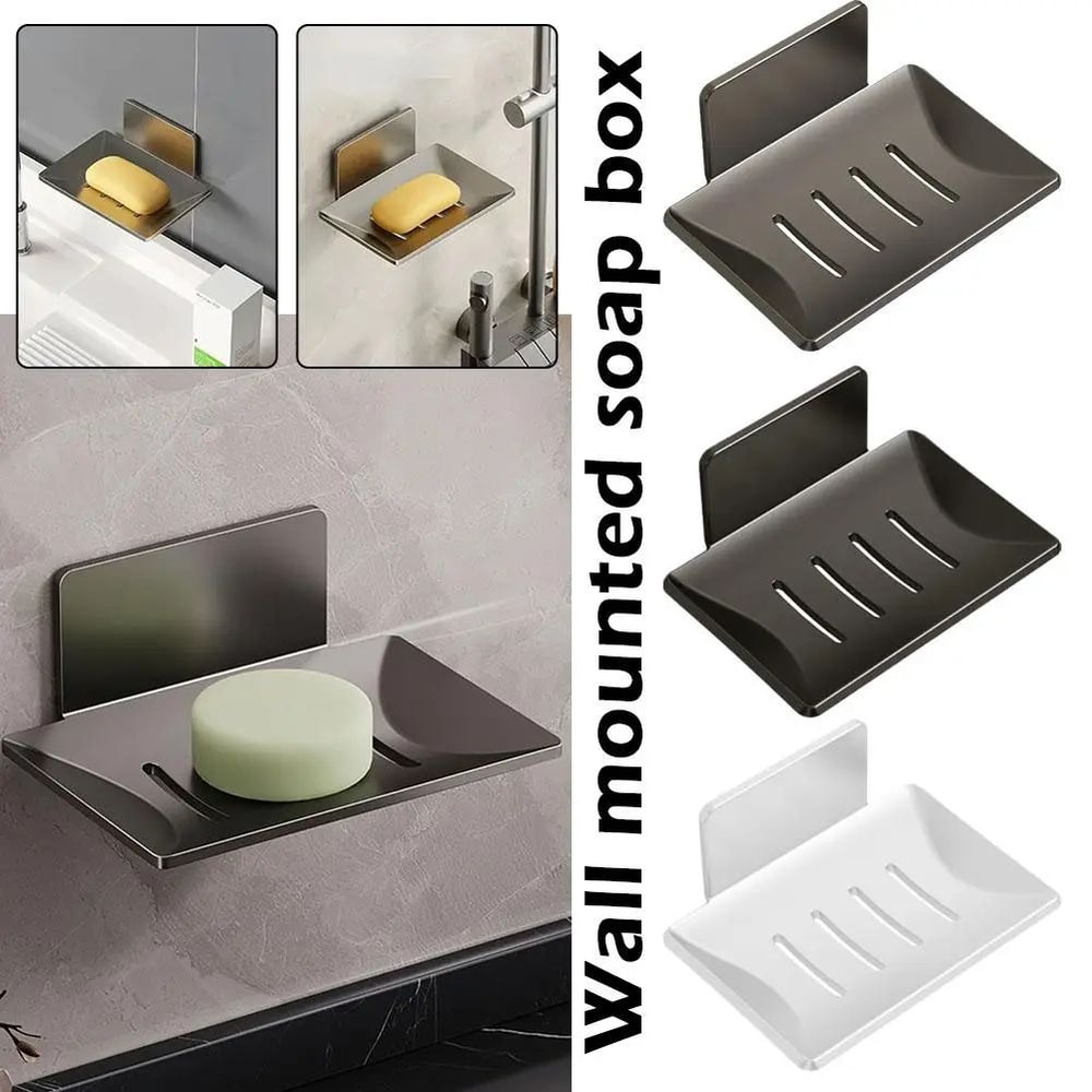 Aluminum Wall Mounted Soap Holder 6