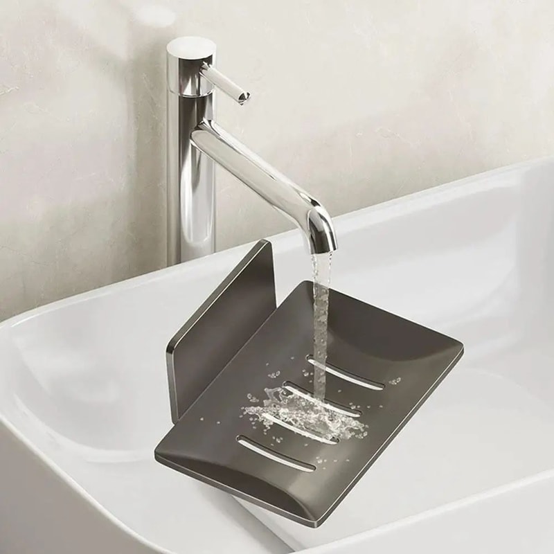 Aluminum Wall Mounted Soap Holder 8