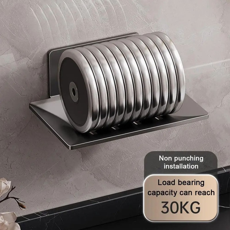 Aluminum Wall Mounted Soap Holder 10