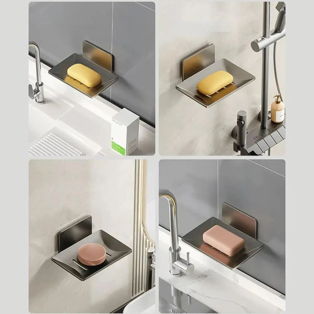Aluminum Wall Mounted Soap Holder 12