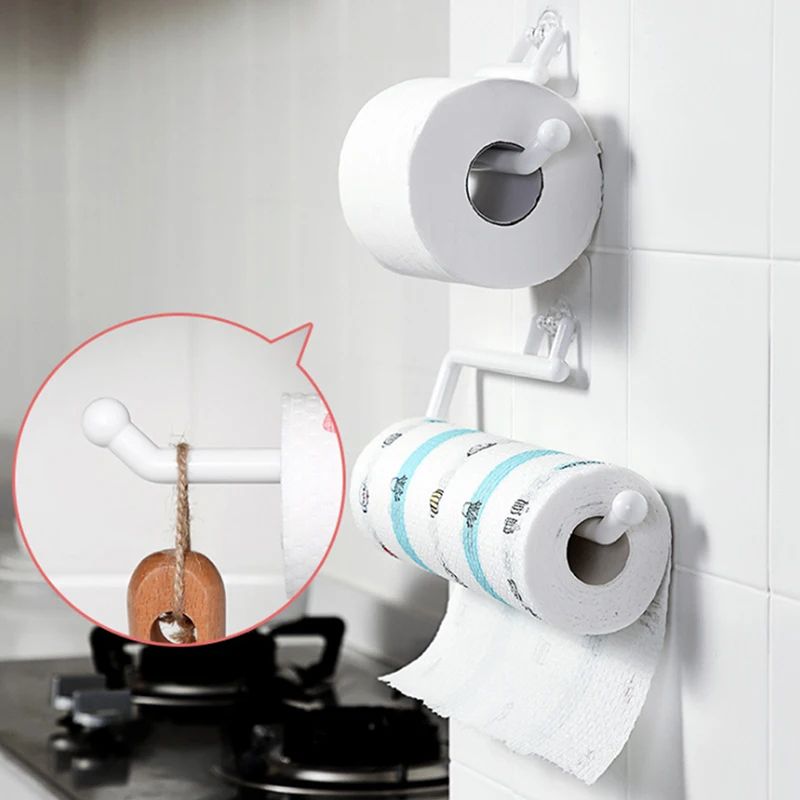 Under Cabinet Paper Towel Holder Tissue Hanger 2