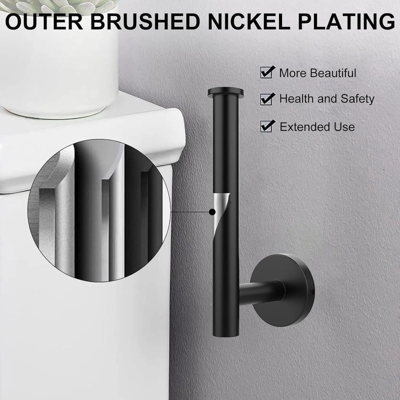 Stainless Steel Toilet Paper Holder 1